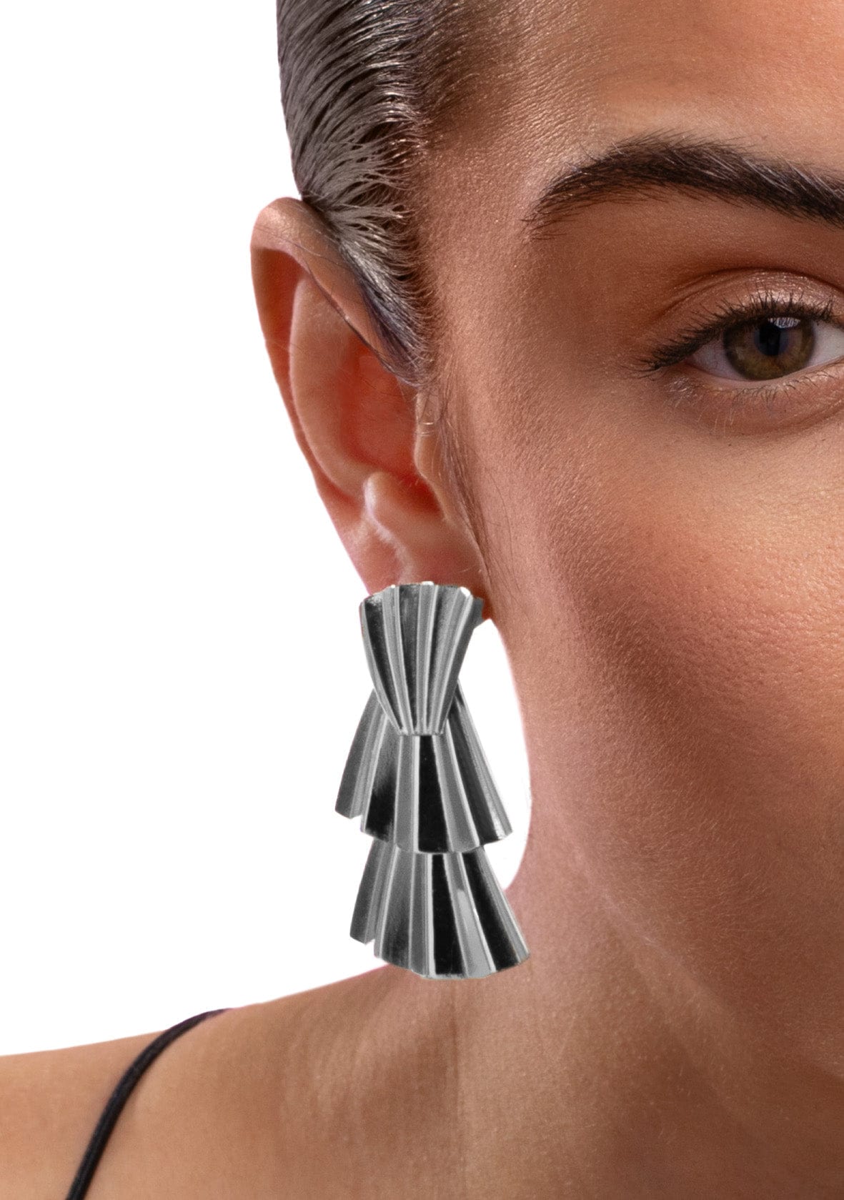Pendientes Magnetic Plata