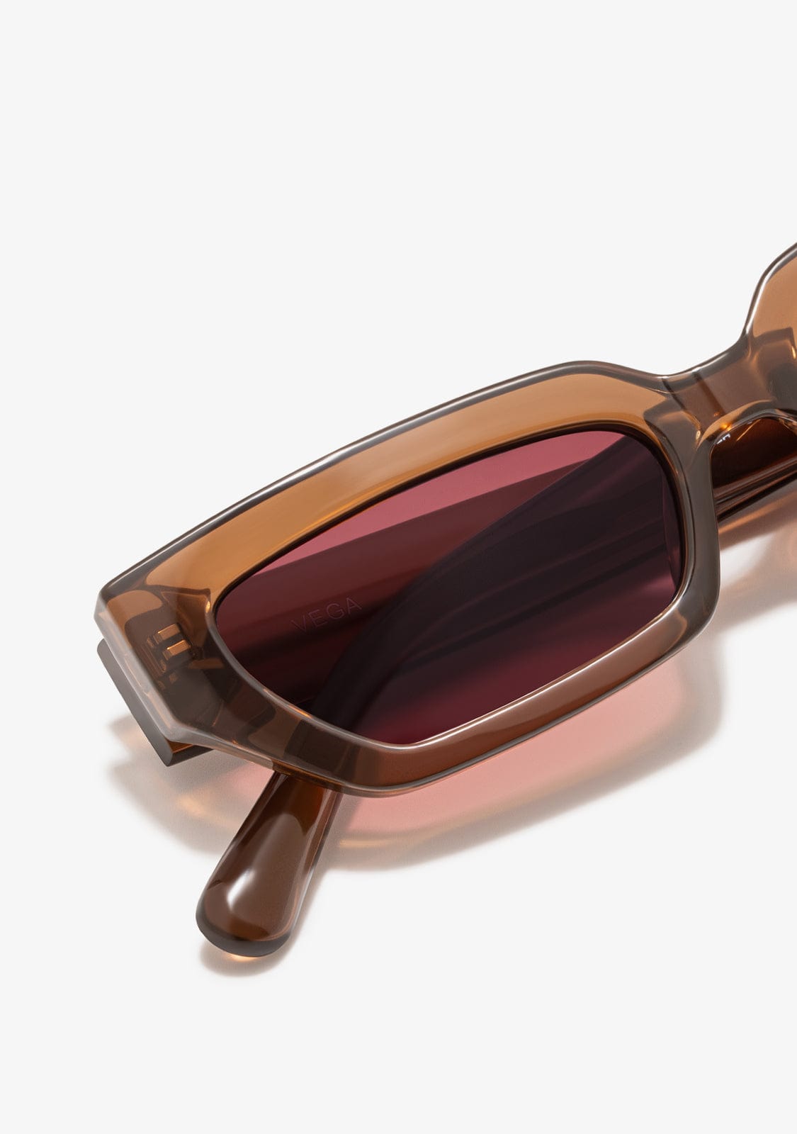Cat Eye Sunglasses Vega Trans Brown | KALK