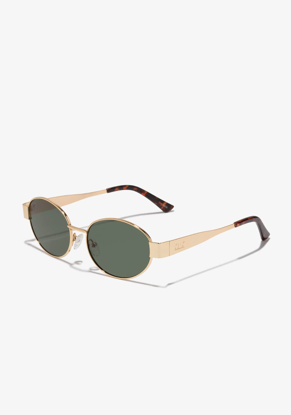 Lunettes de soleil ovales Gaia Gold G15