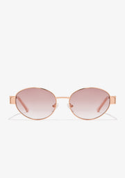Oval Sunglasses Gaia Gold Pink
