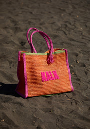 Borsa Shopper Arancione Arena