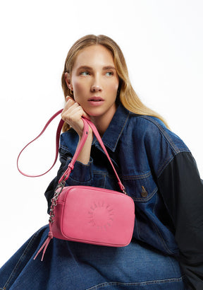 Bolso Cruzado Fucsia Crossbody Bag