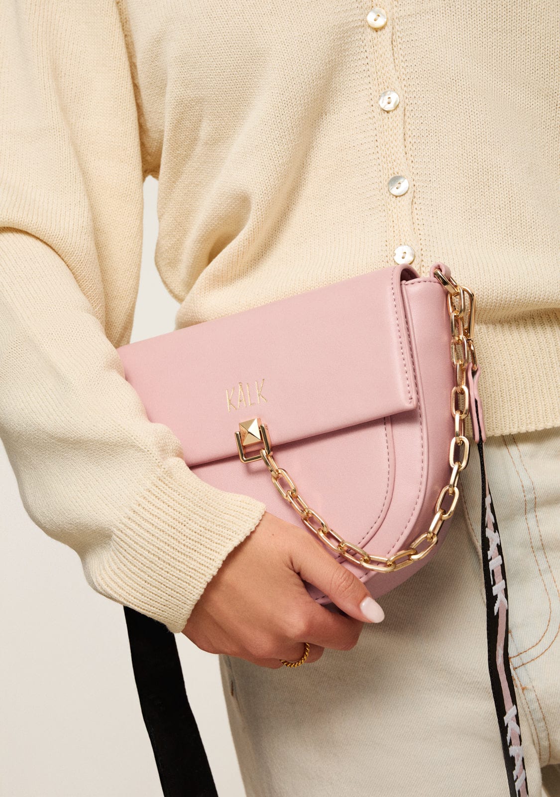 Logo Bag Pink Kalk