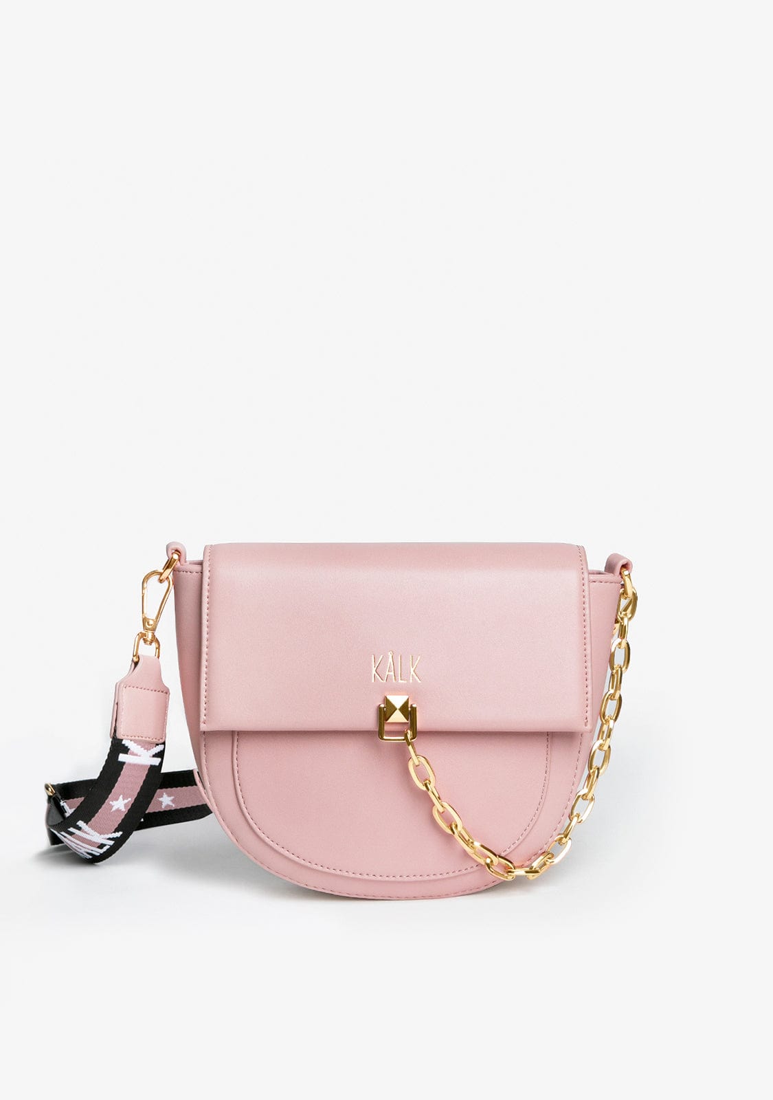 Bolso Cruzado Rosa Logo Bag