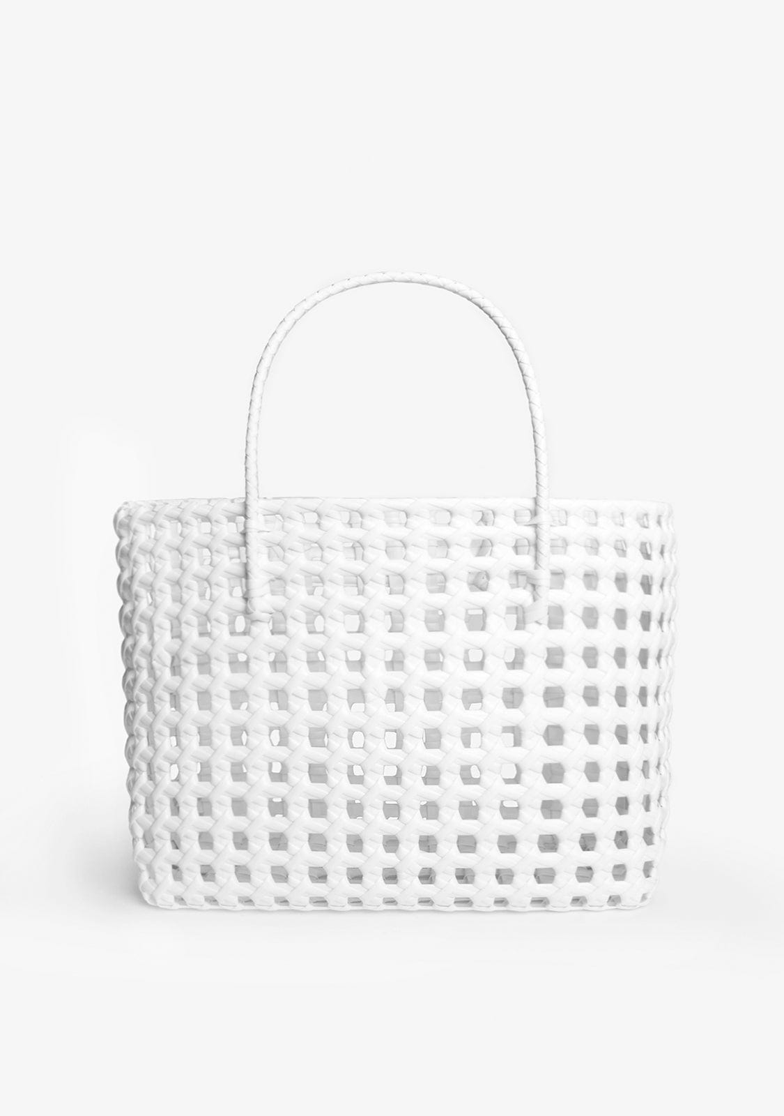 Bolso de Playa Blanco Jelly Bag