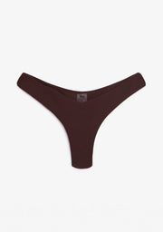 Cueca Biquíni Castanho Cocoa Gina