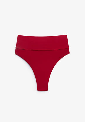 Braguita Bikini Tiro Alto Rojo Manami