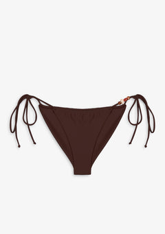 Cueca Biquíni Castanho Cocoa Kame Classic