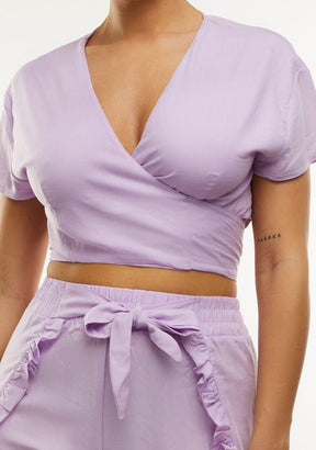 Top Linen Lavender