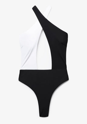 Idara One-Piece Black & White