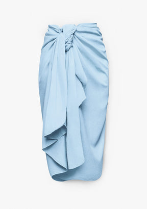 Sarong Linen Light Blue