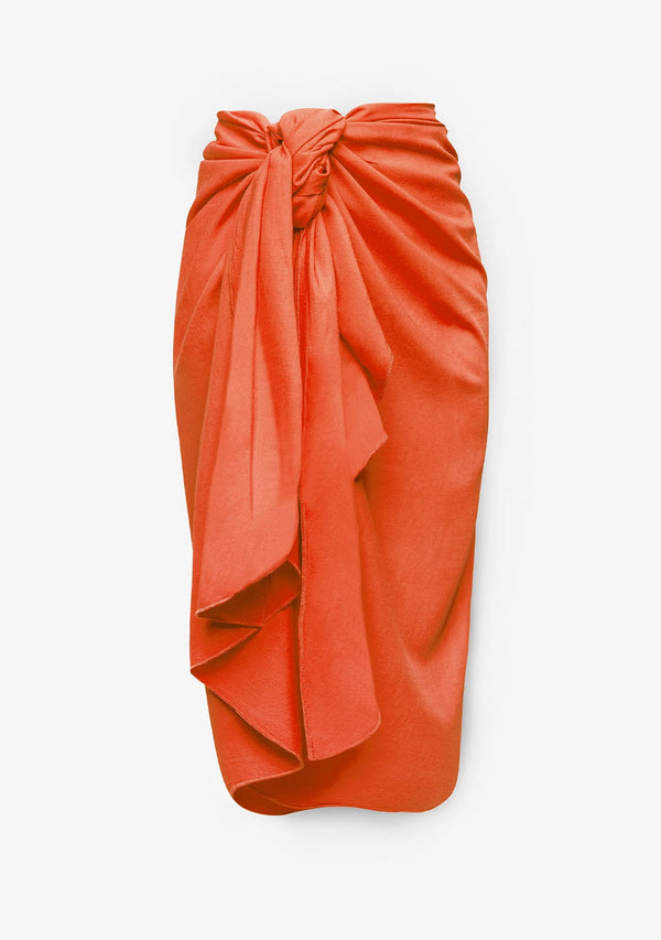 Sarong Linen Orange