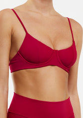 Top Bikini Aro Rojo Ena