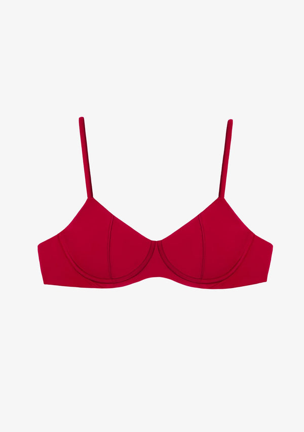 Ena Top Cardinal Red