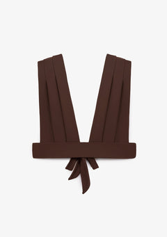 Top Biquíni Castanho Cocoa Hanan