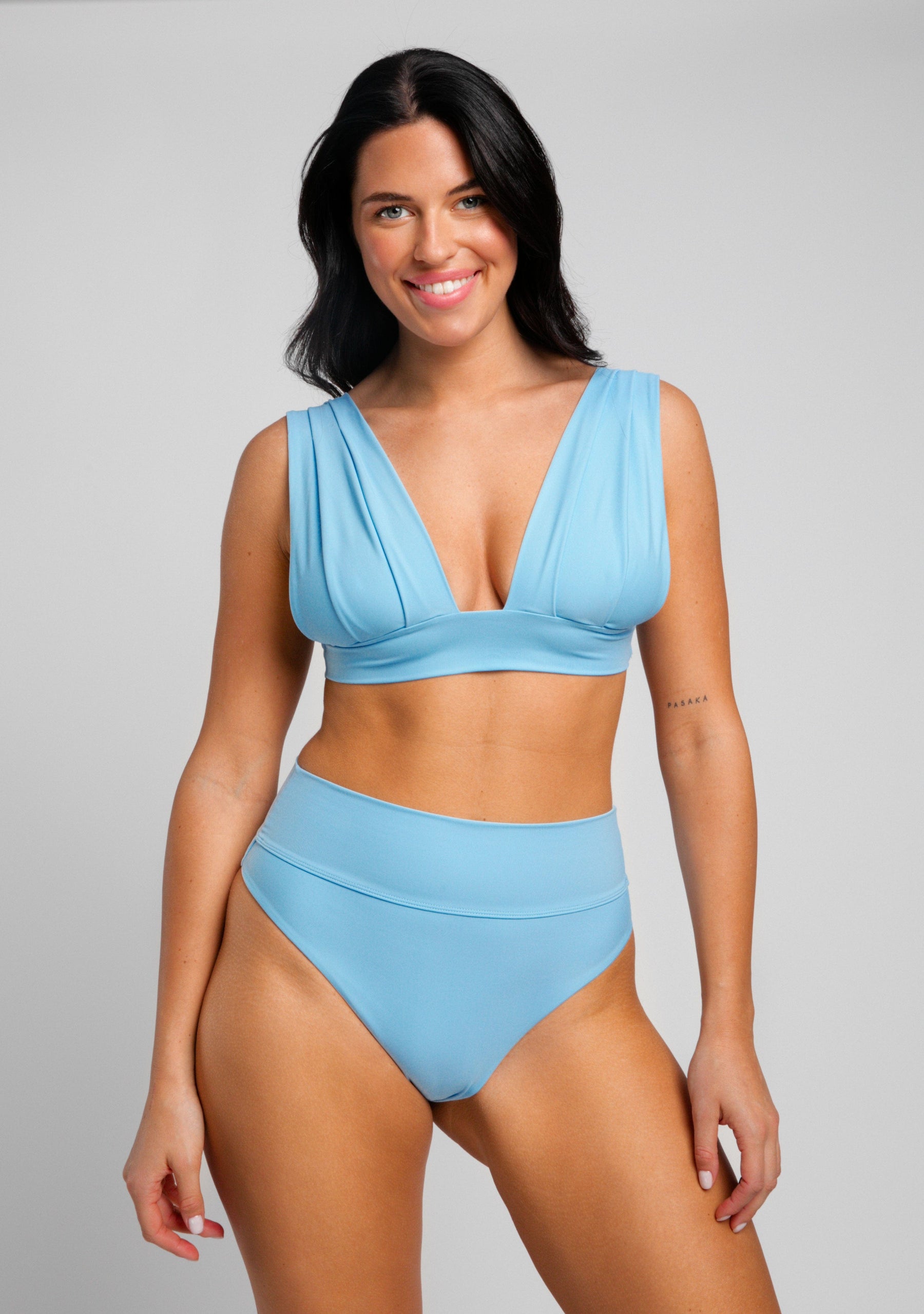 Top Bikini Hanan Azul