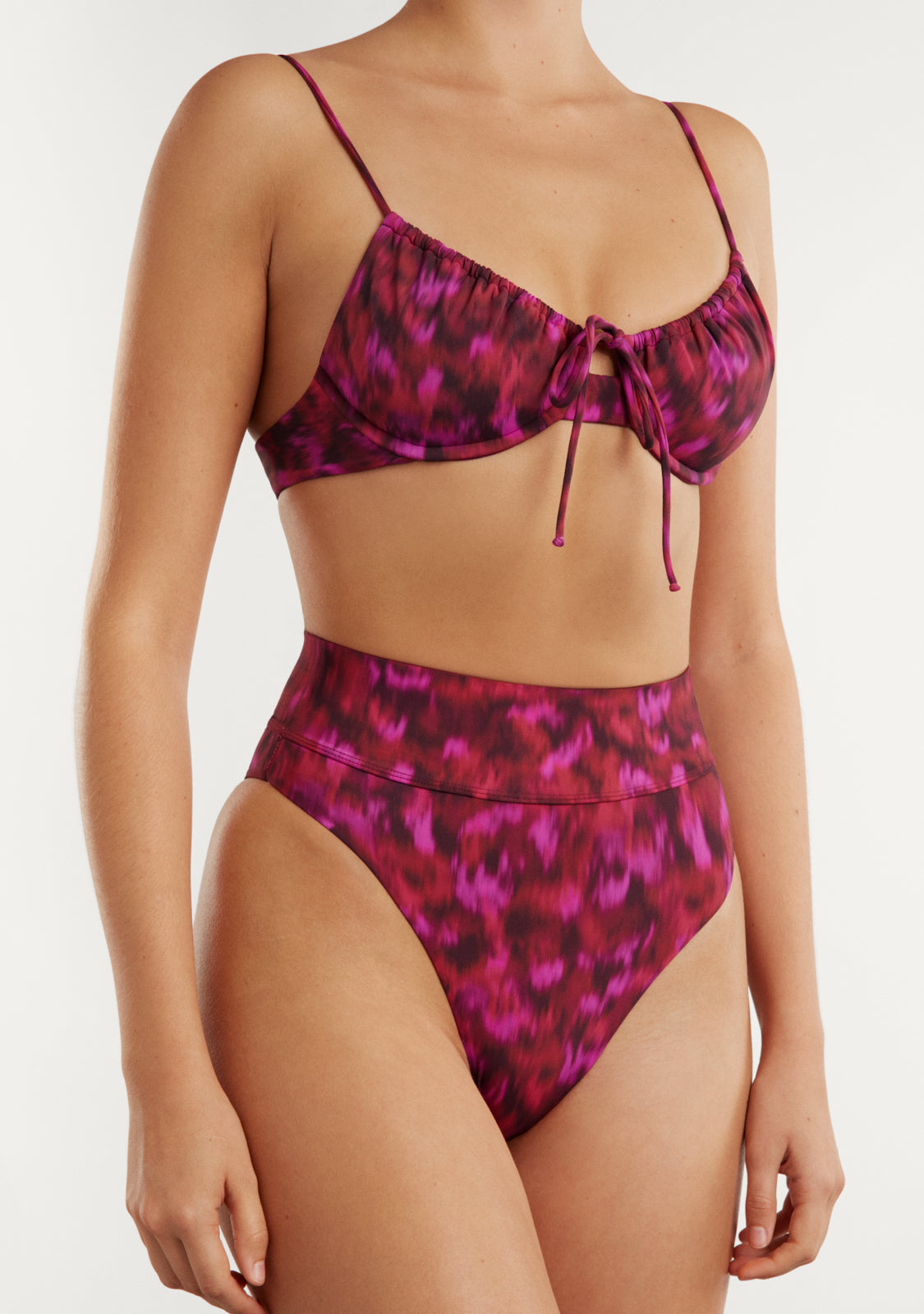 Bikini Rinna Top + Manami Bottom Cherry Match