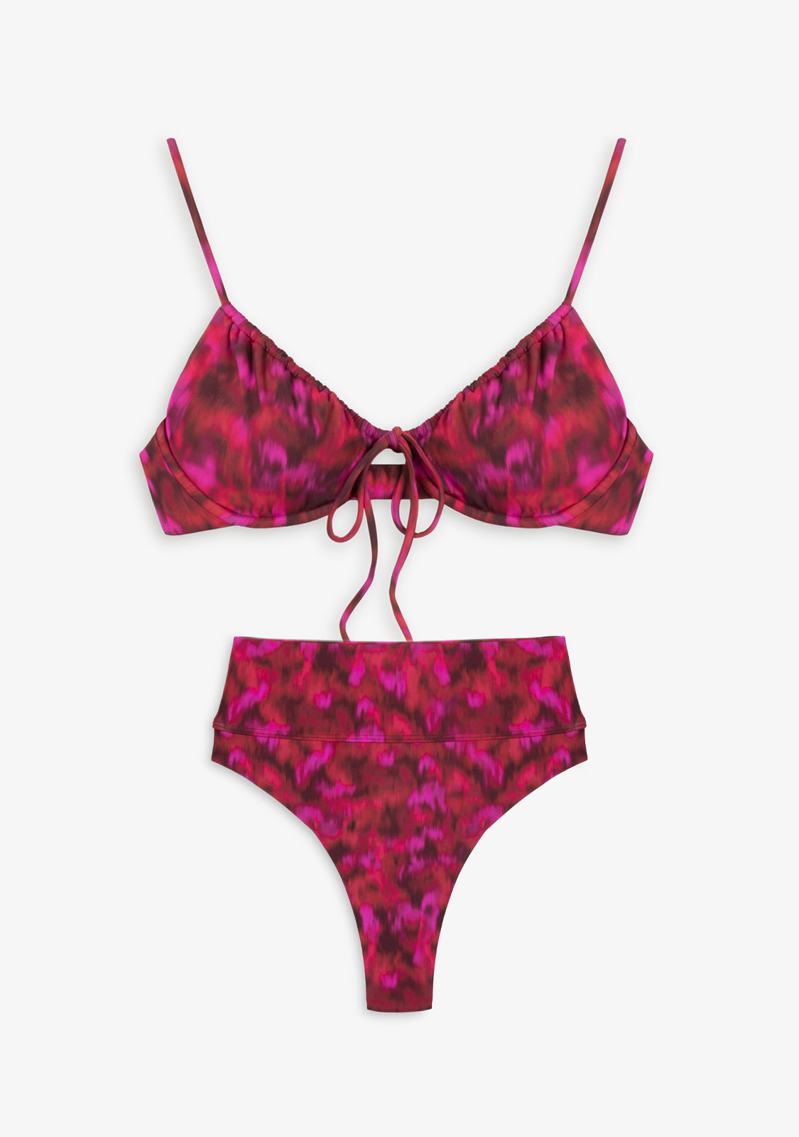 Conjunto de Biquíni Cherry Match Top Rinna + Cueca Manami