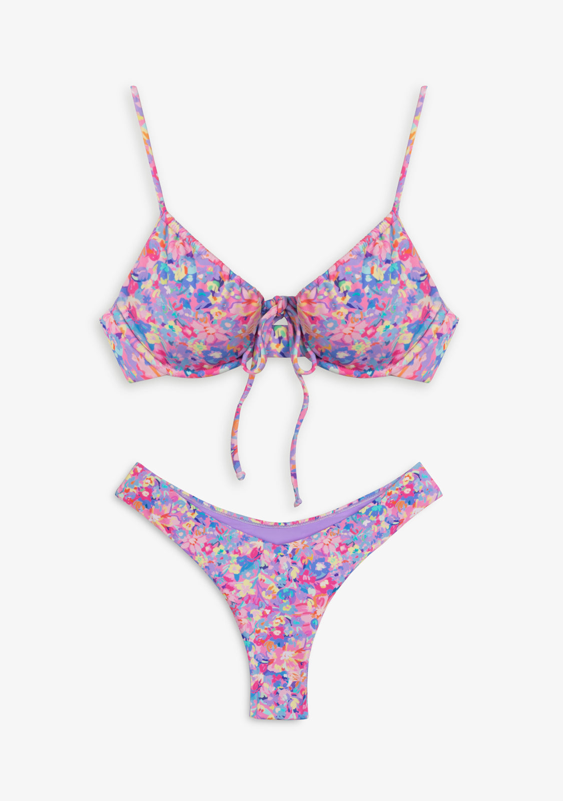 Conjunto de Biquíni Bliss Top Rinna + Cueca Gina