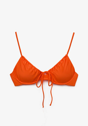 Top Bikini Rinna Naranja