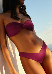 Bikini Pamela Top + Gina Bottom Wine