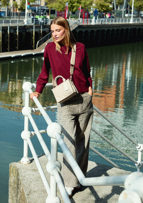 Bolso Mid Tote Natural Kalk