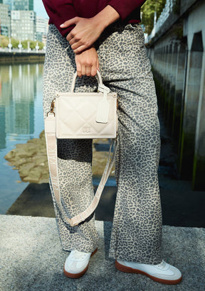 Bolso Mid Tote Natural Kalk
