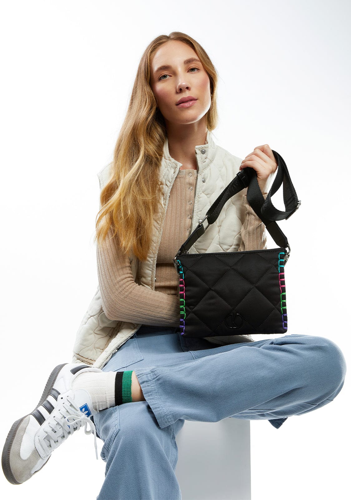 Bolso Relaxed Negro Kalk