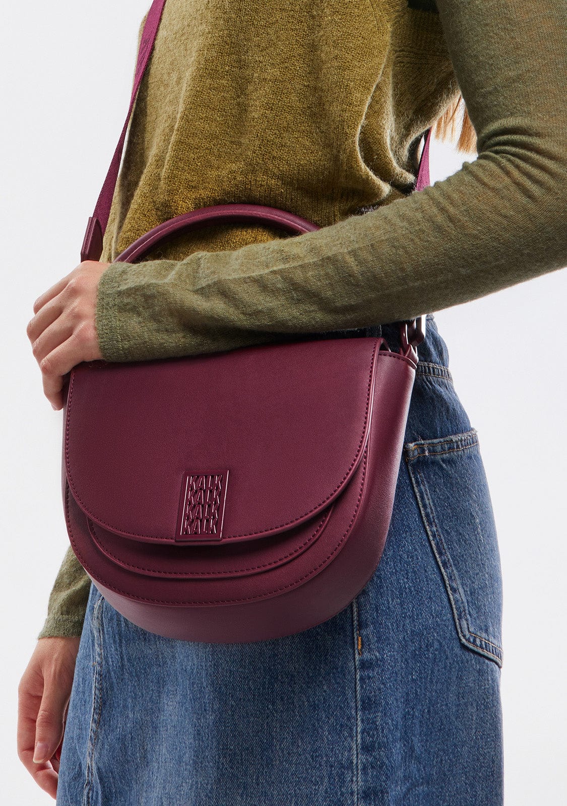 Double Bag Burgundy Kalk