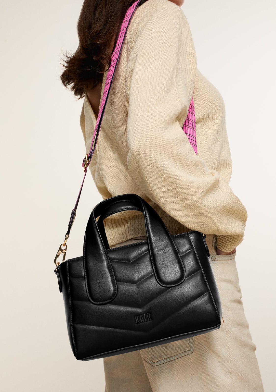 Framed Bag Black Kalk