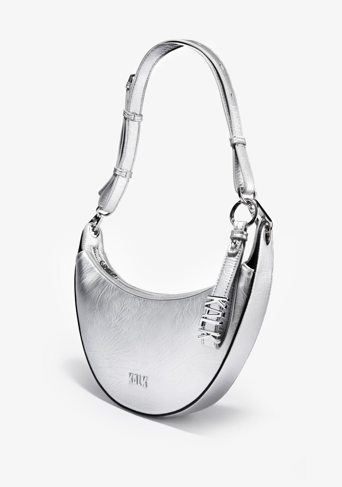 Crescent Bag Silver Kalk