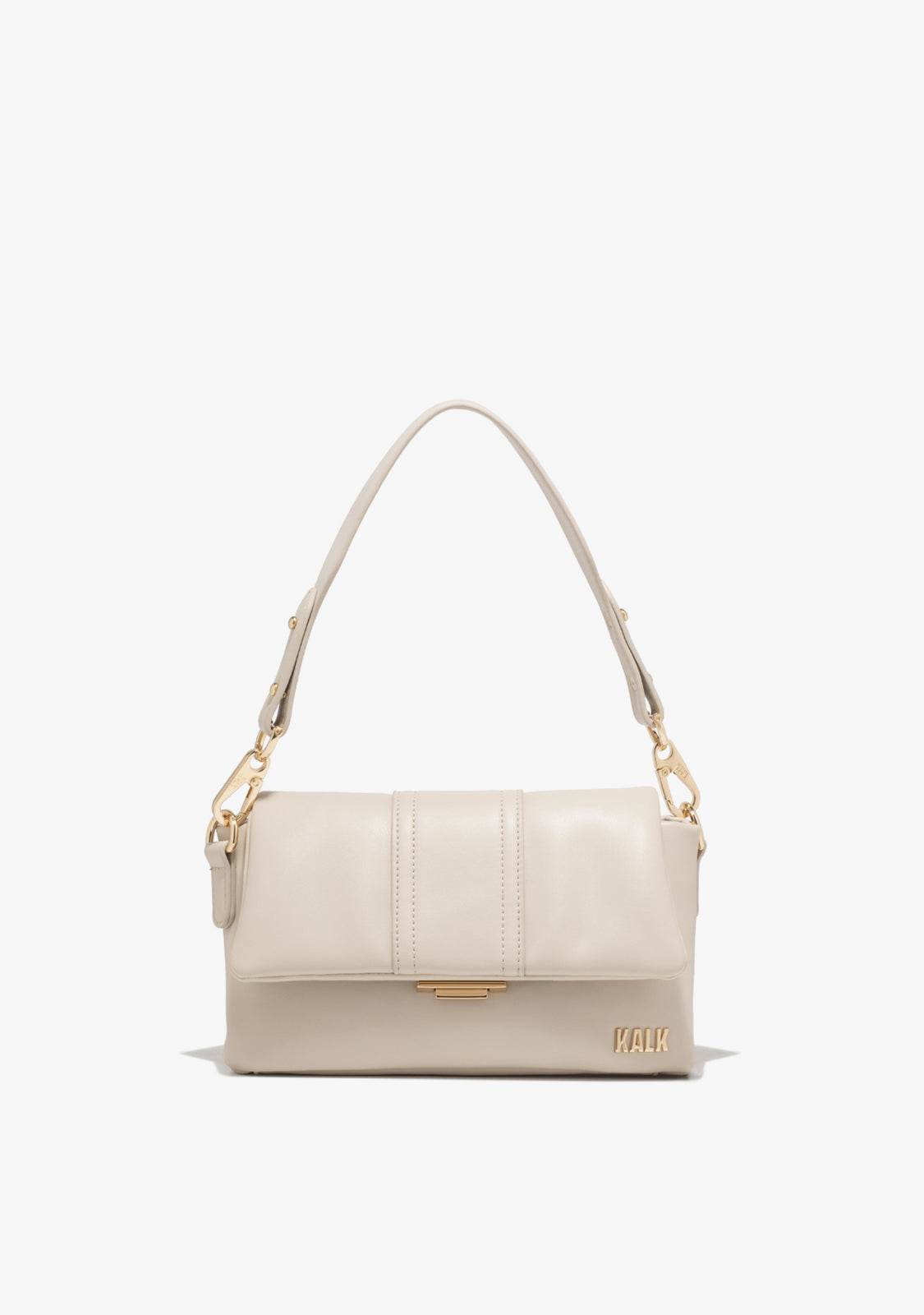 Bolso bandolera beige Flappa
