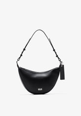 Crescent Bag Schwarz Kalk