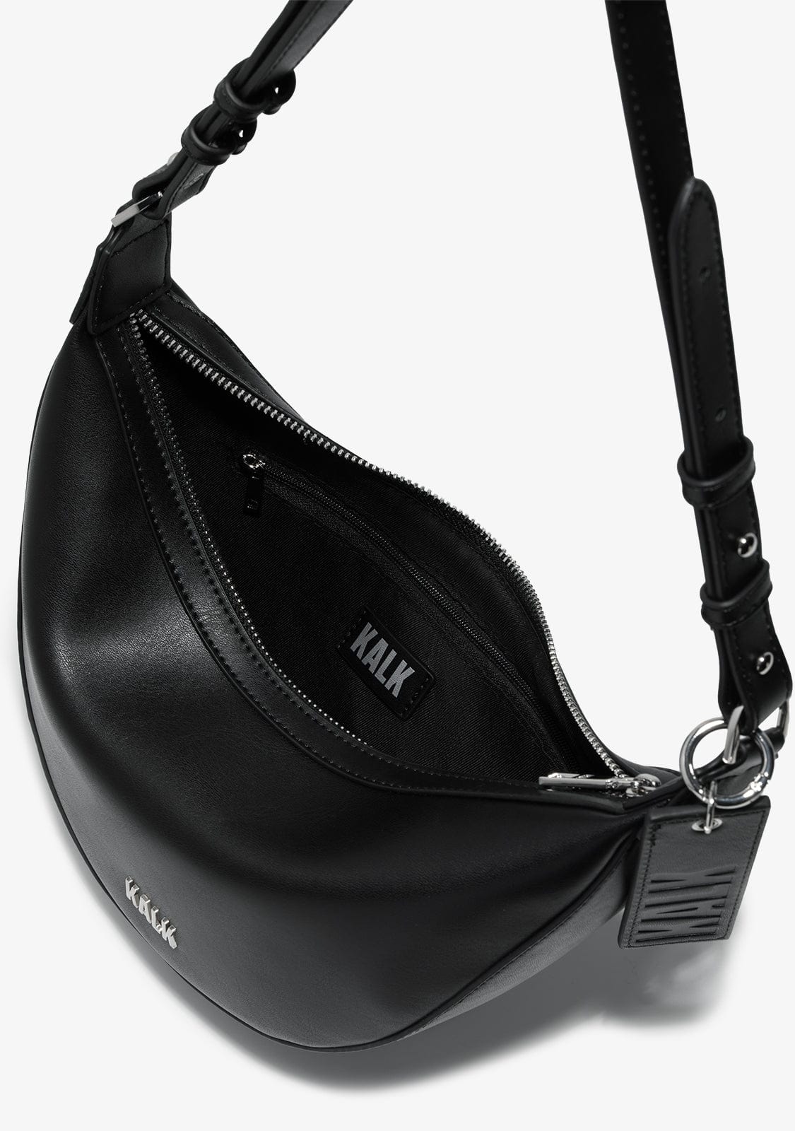 Crescent Bag Schwarz Kalk