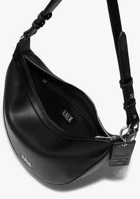 Crescent Bag Schwarz Kalk