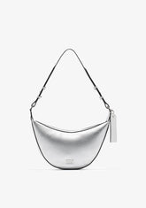 Crescent Bag Silber Kalk