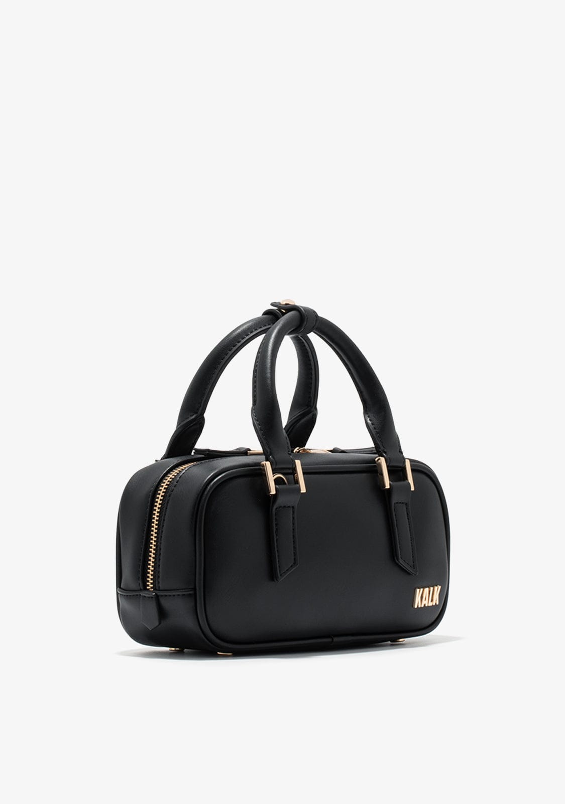 Mini Bowling Bag Schwarz Kalk