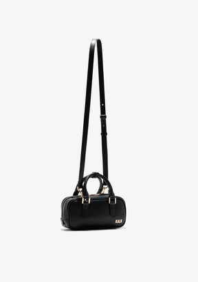Mini Bowling Bag Schwarz Kalk