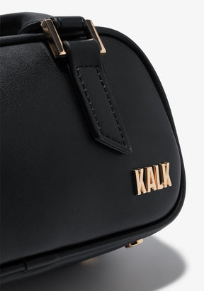 Mini Bowling Bag Schwarz Kalk