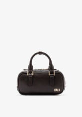 Mini Bowling Bag Braun Kalk
