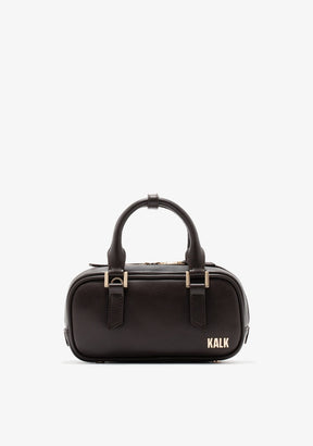 Mini Bowling Bag Braun Kalk