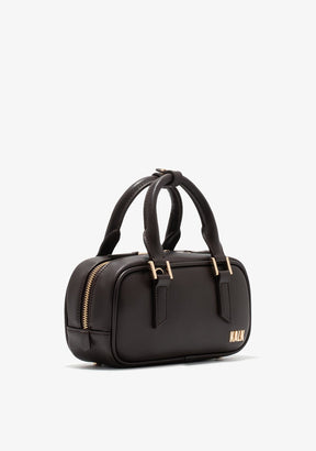 Mini Bowling Bag Braun Kalk