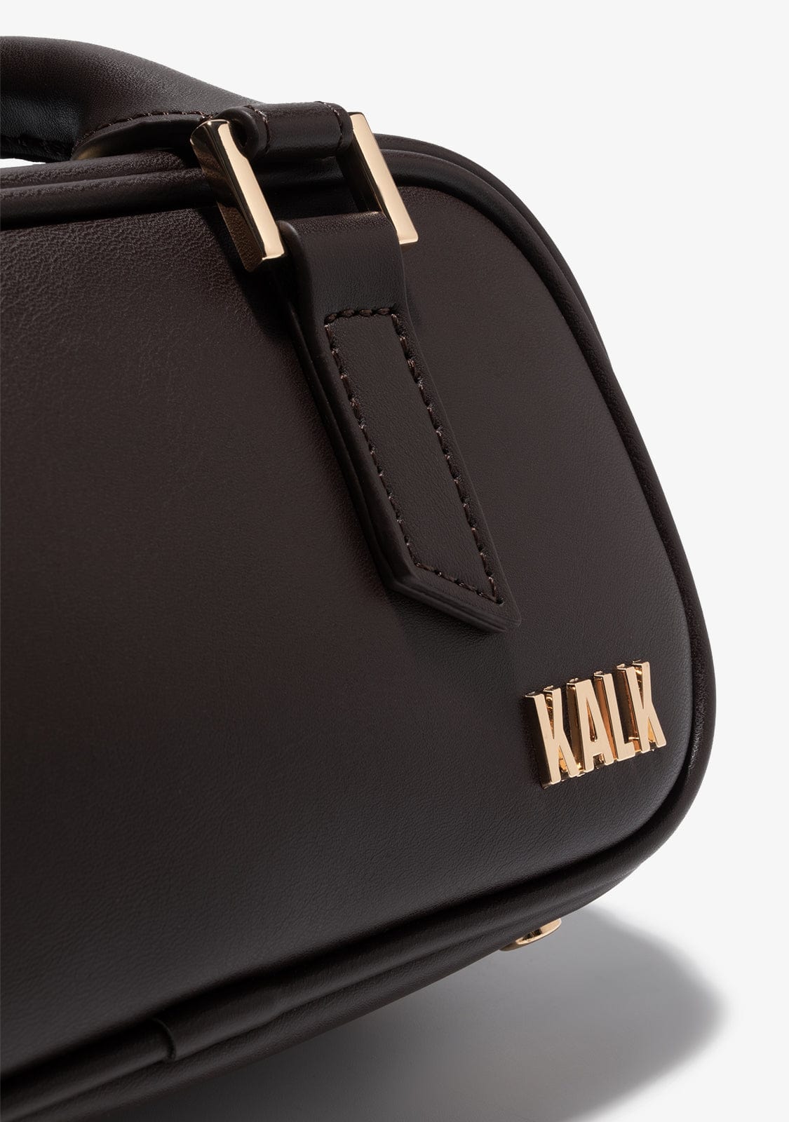 Mini Bowling Bag Braun Kalk