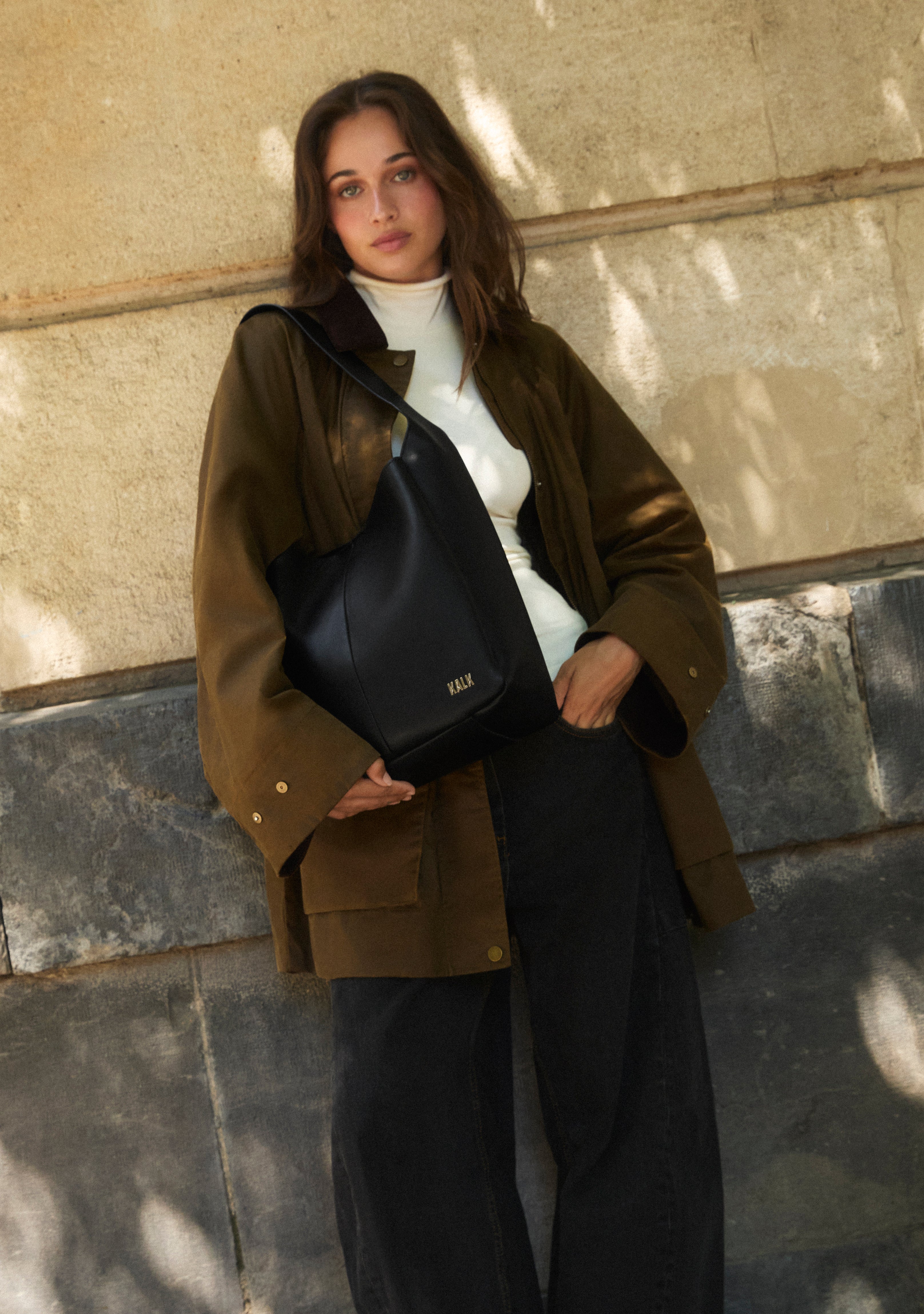 Bolso shopper negro hobo
