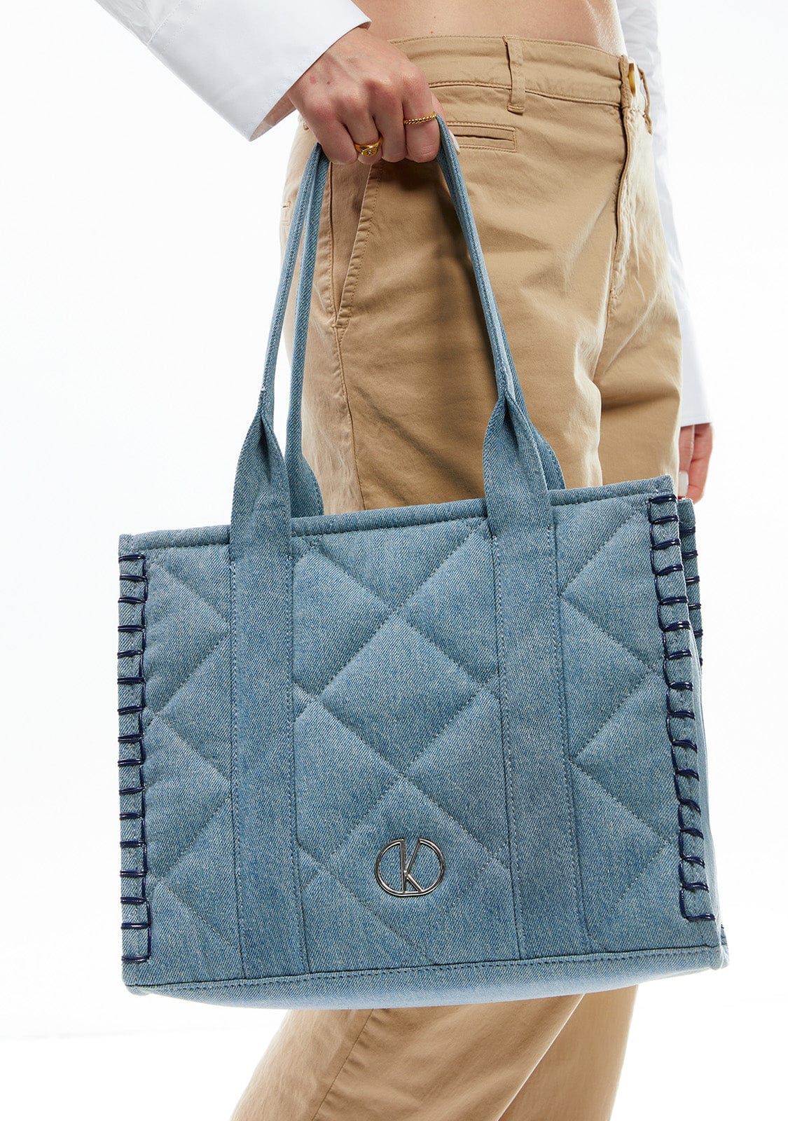 Shopping Bag Denim Kalk