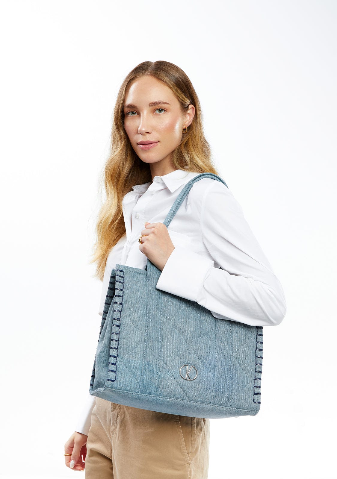 Bolso Shopping Denim Kalk