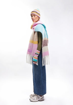 Scarf Flash Violet Kalk