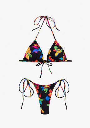 Bikini Haley Top + Kame Bottom Bloom