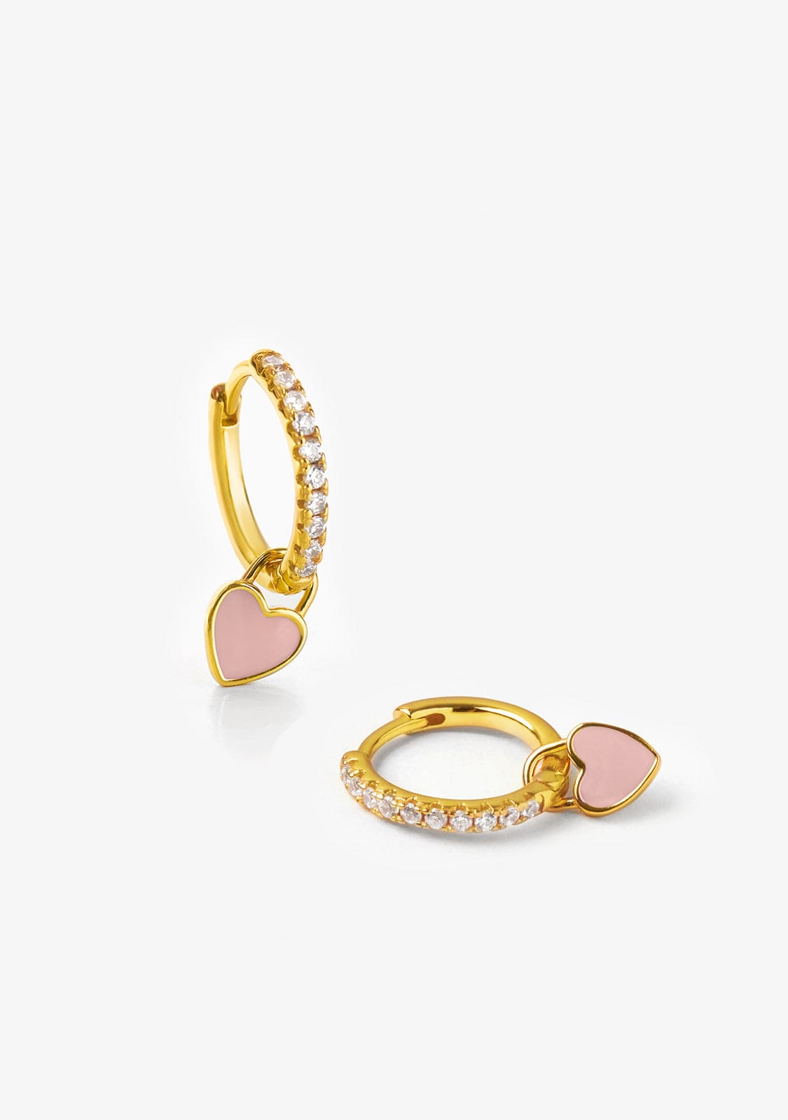 Addict To Candy Hoop Earrings Gold