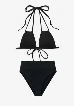 Bikini Akira Top + Manami Classic Bottom Black